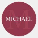 Search for burgandy stickers Red