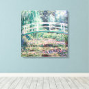 Search for pastel floral canvas prints Claude monet