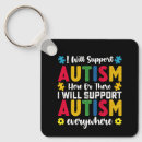 Search for autism supportive keychains Acceptance