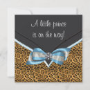 Recherche de cheetah baby shower invitations Bébé