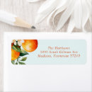 Search for mandarin return address labels Little cutie