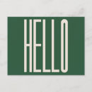 Search for hello typography postcards Minimalist