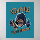Search for cute gorilla posters Funny