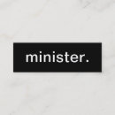 Search for minister business cards Religion