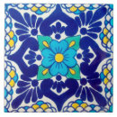 Search for blue spanish tiles Pattern