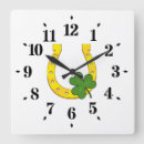 Search for horseshoe clocks Lucky charm