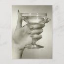Recherche de boisson vintage cartes postales Cocktail