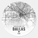 Search for dallas texas stickers Map