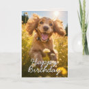 Recherche de cocker spaniel vœux cartes Du chien