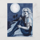 Recherche de sirène gothique posters Bleu