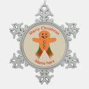 Search for funny gingerbread man ornaments Cute