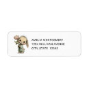 Search for pet rabbit return address labels Easter