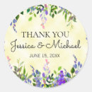 Search for lavender flowers thank you stickers Greenery