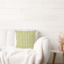 Search for green and white gingham pillows Buffalo check