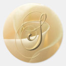 Search for s monogram stickers White