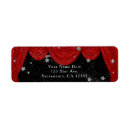Search for red carpet return address labels Birthday