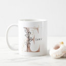 Search for monogram letter e mugs Boho