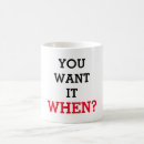 Search for want mugs Typography
