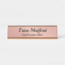 Recherche de pink name plates Rose pâle