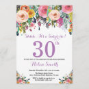 Search for purple 30th birthday invitations Adult birthday party