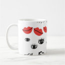 Search for red eye mugs Illustration