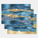 Search for blue foil wrapping paper Marble