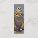 Recherche de hibou mignon cartes visite Lune