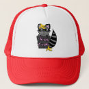 Search for trashed hats Raccoon