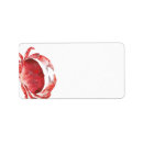 Search for crabbing return address labels Seafood