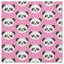 Search for panda fabric cute