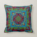 Search for burgundy teal pillows Abstract