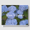 Search for hydrangea guest books Blue