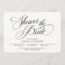 Search for music bridal shower invitations Elegant