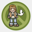 Search for trippy hippie stickers Peace