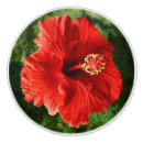 Recherche de fleur rouge boutons et poignées de porte Jardin