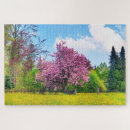Recherche de fleur jaune puzzles Bleu