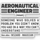 Search for aerospace stickers Engineer