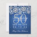 Search for 50th birthday save the dates Silver