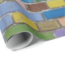 Search for brick patterned wrapping paper Colourful