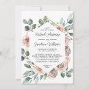 Search for rose gold floral border wedding invitations Botanical
