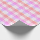Search for pink plaid wrapping paper Simple