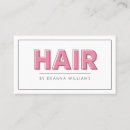 Recherche de lingerie business cards Coiffeur
