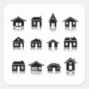 Recherche de houses stickers Noir