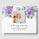 Search for funeral guest books Elegant