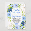 Search for baby blue bridal shower invitations Summer