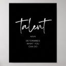 Recherche de talent posters Inspiration