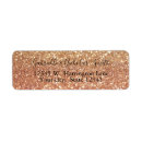 Search for gold bokeh return address labels Glam