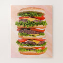 Recherche de hamburger puzzles Amusant