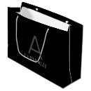 Search for masculine gift bags Black and white