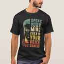 Search for speak your mind tshirts Feminist